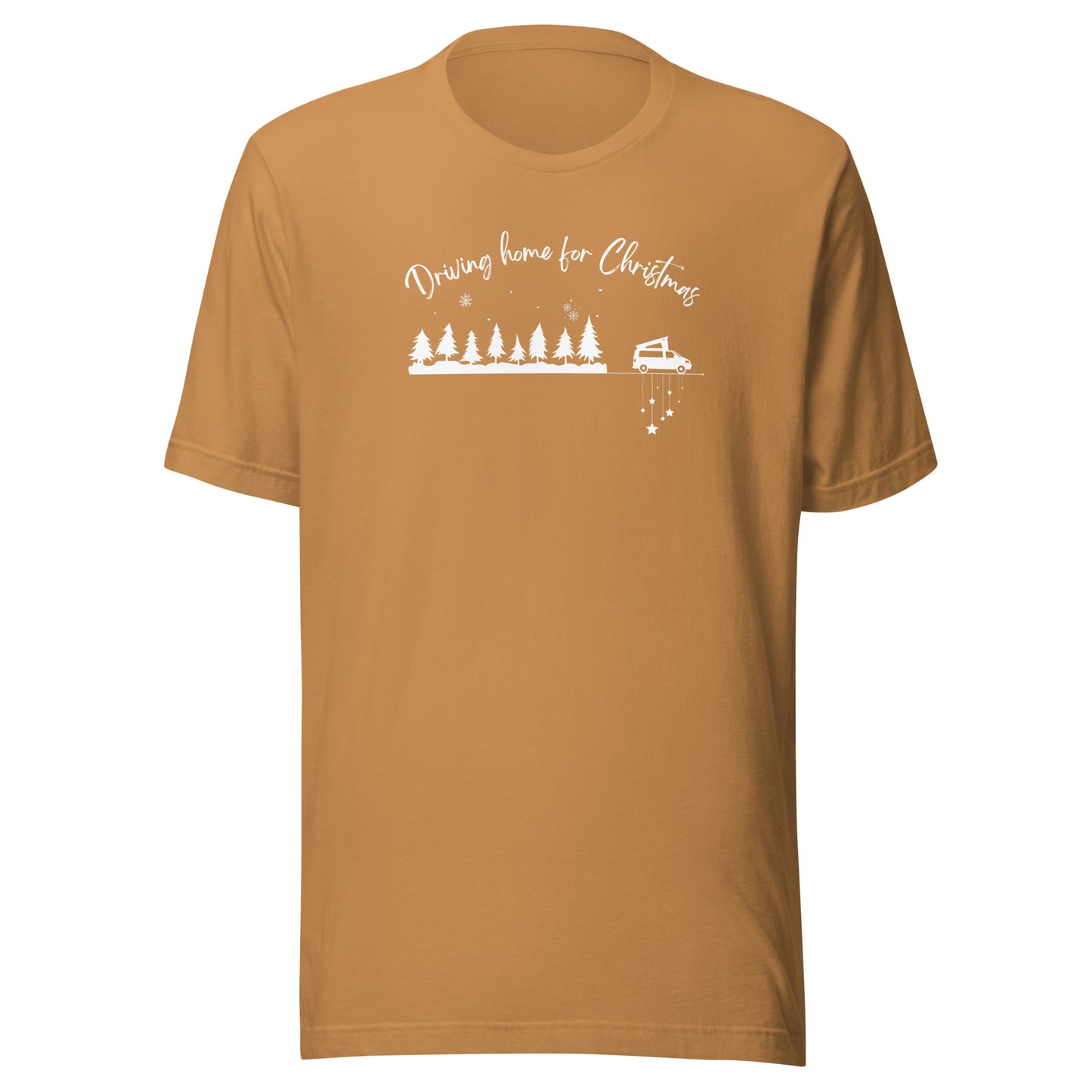 Vanwear VW Volkswagen Campervan Christmas T-Shirt