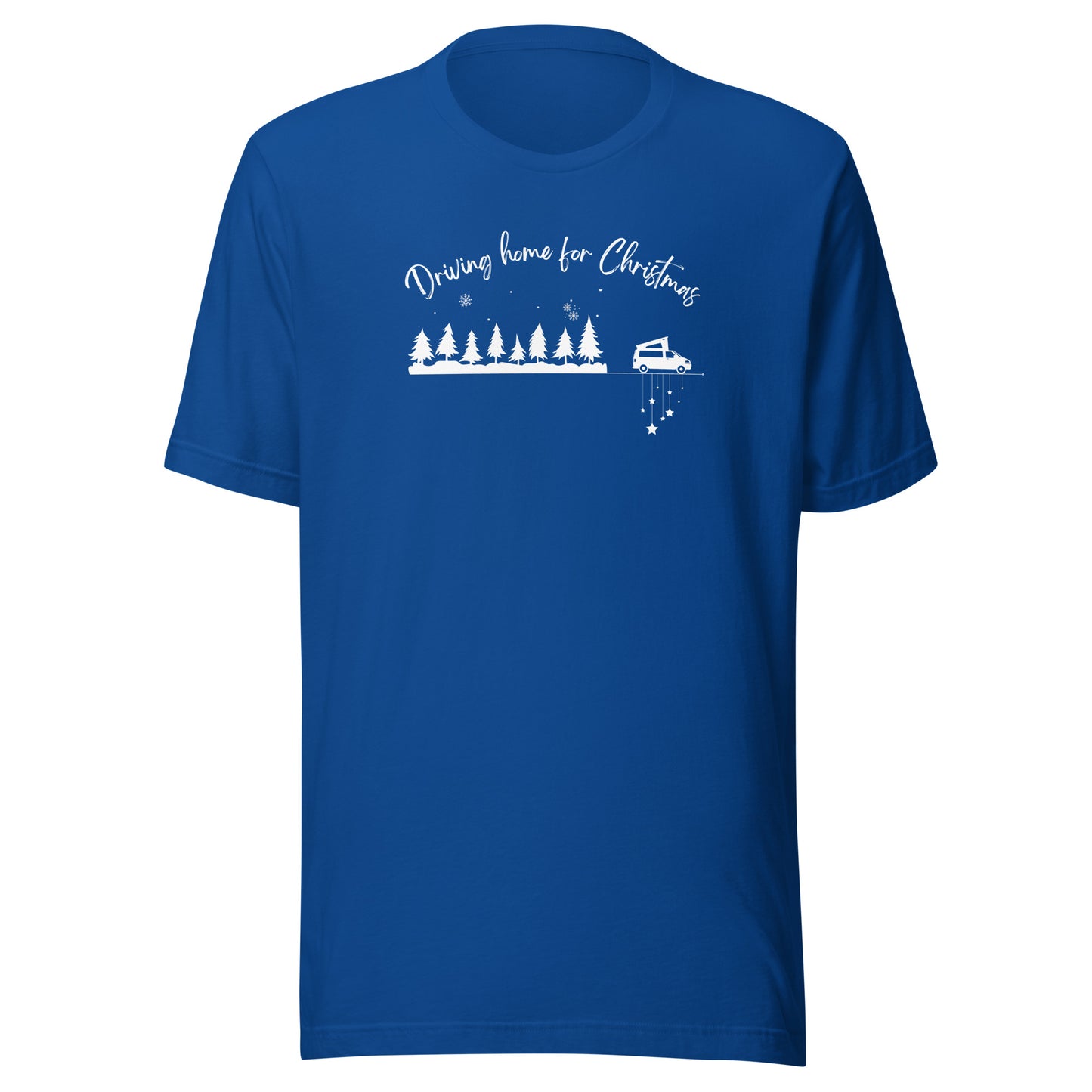 Vanwear VW Volkswagen Campervan Christmas T-Shirt