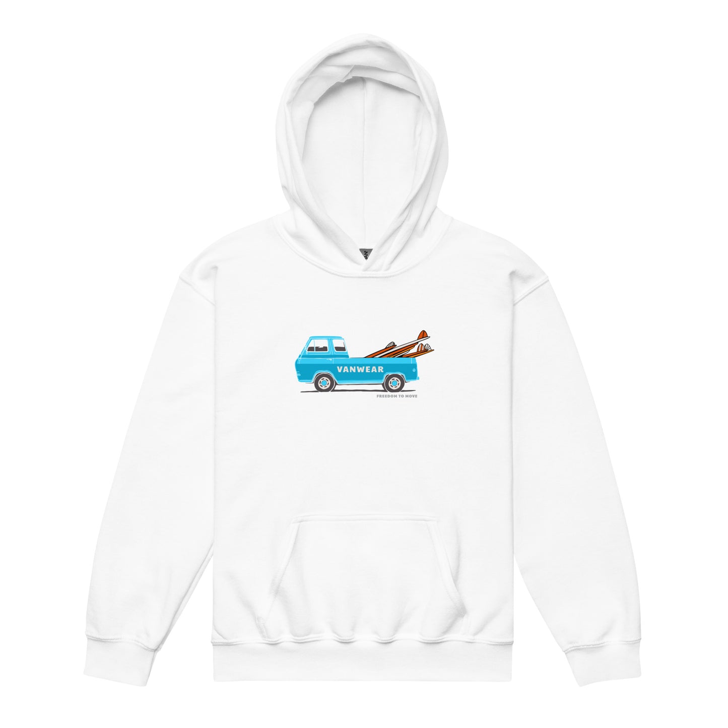 Vanwear Kids - Child's Hoodie - VW Surf Bus