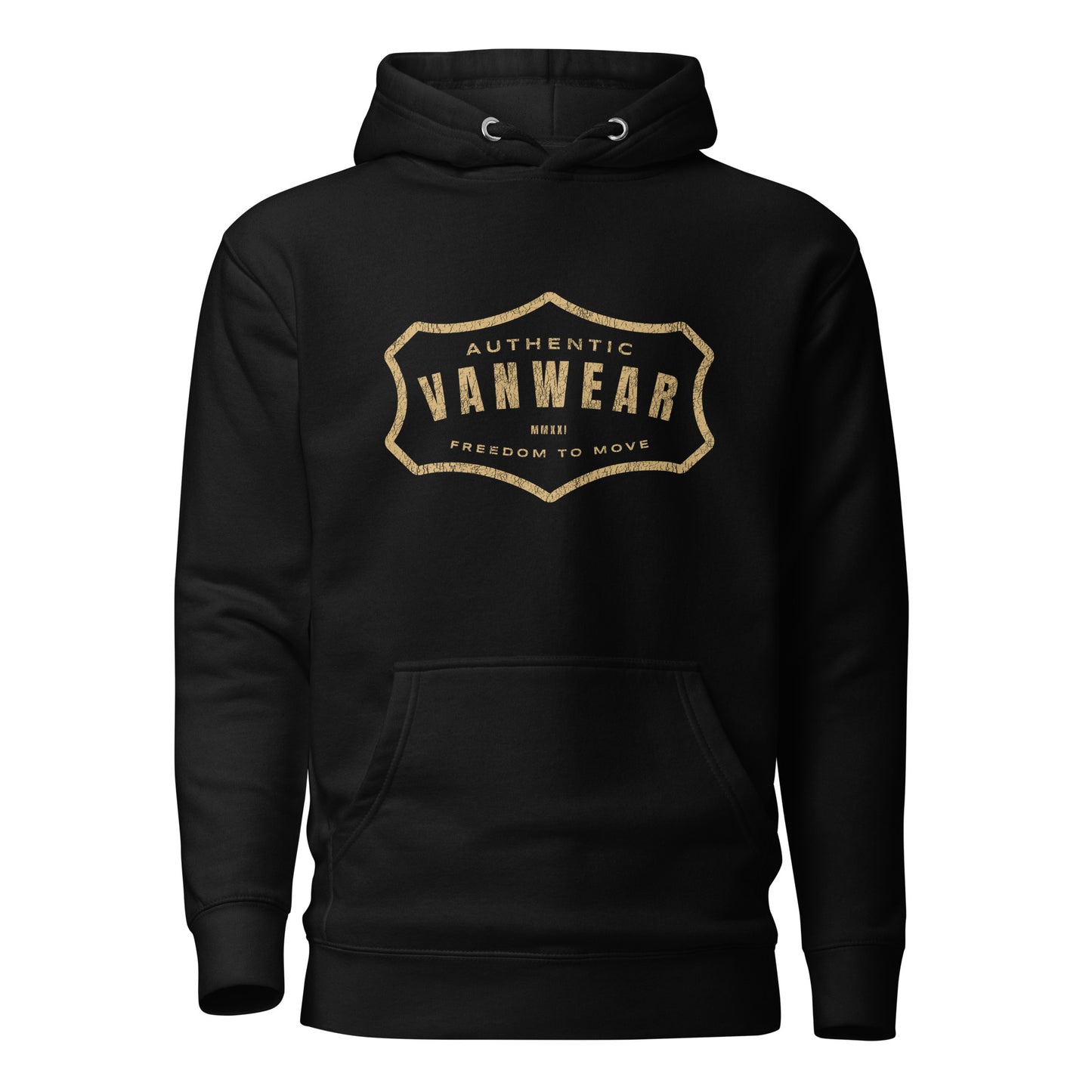 Vanwear Authentic Original Retro Campervan Unisex Hoodie