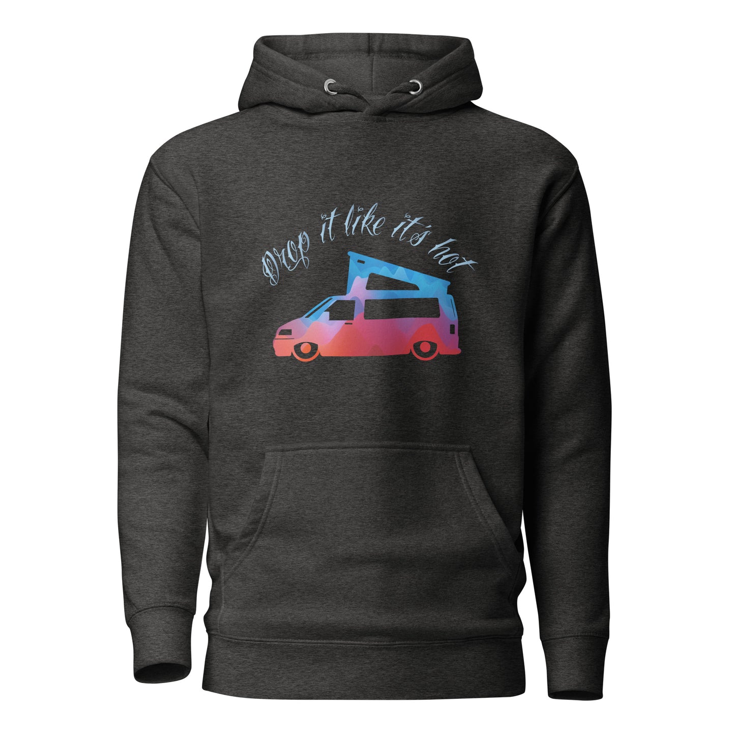 Vanwear 'Drop It Like It's Hot' Lowered Volkswagen VW T5 Campervan Hoodie
