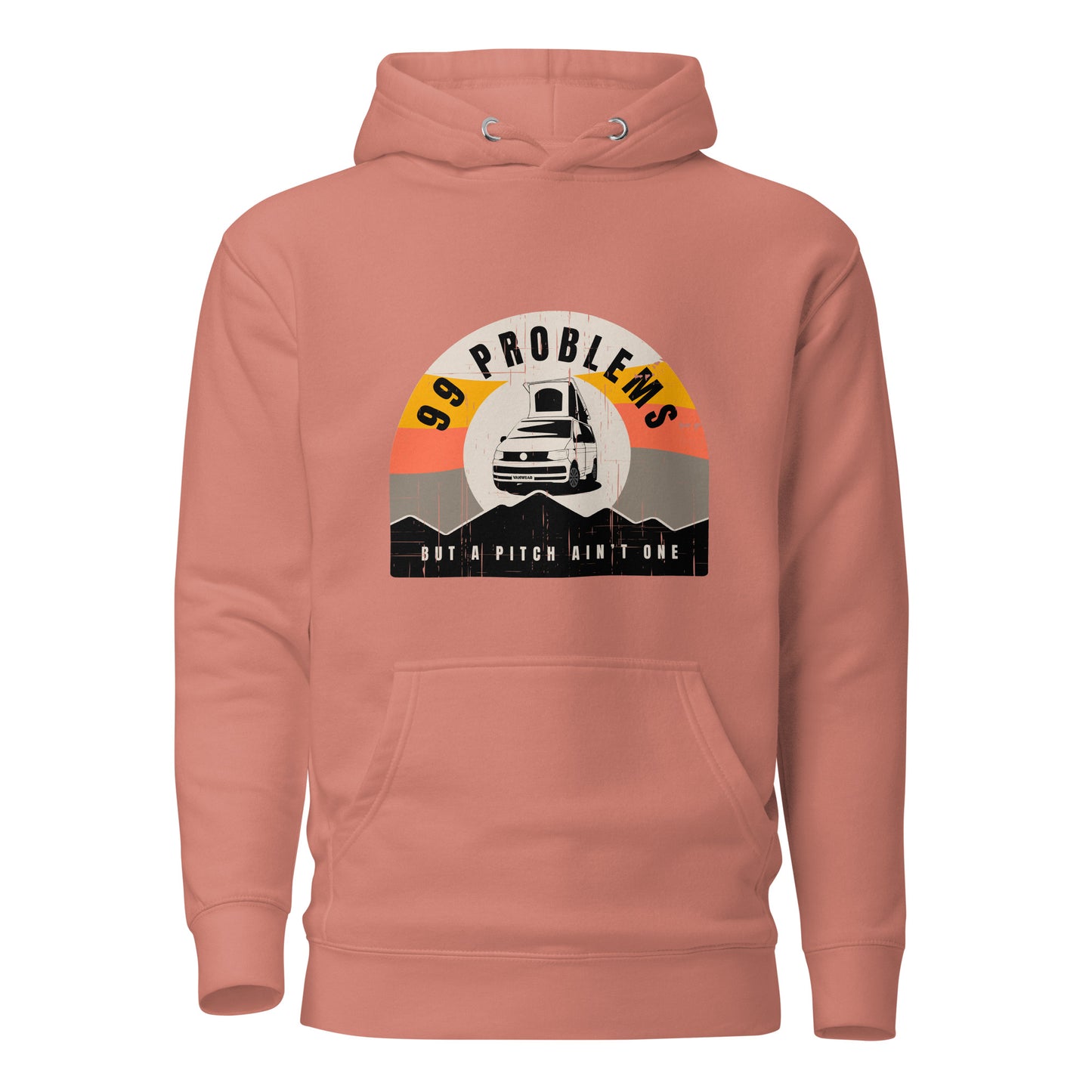 Vanwear 99 Problems VW T5, T6 Hoodie - Pop Top