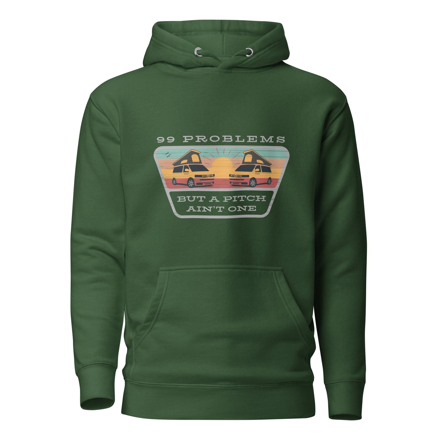 Vanwear VW T5 T6 Campervan Hoodie - The Twins