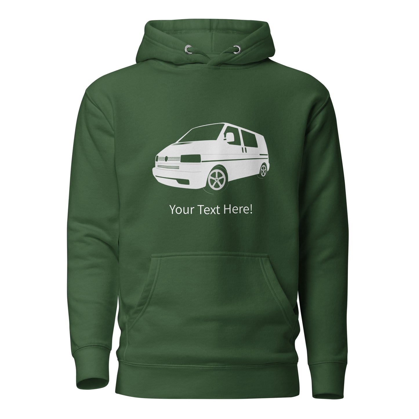 Vanwear Personalised Volkswagen T4 Campervan Hoodie