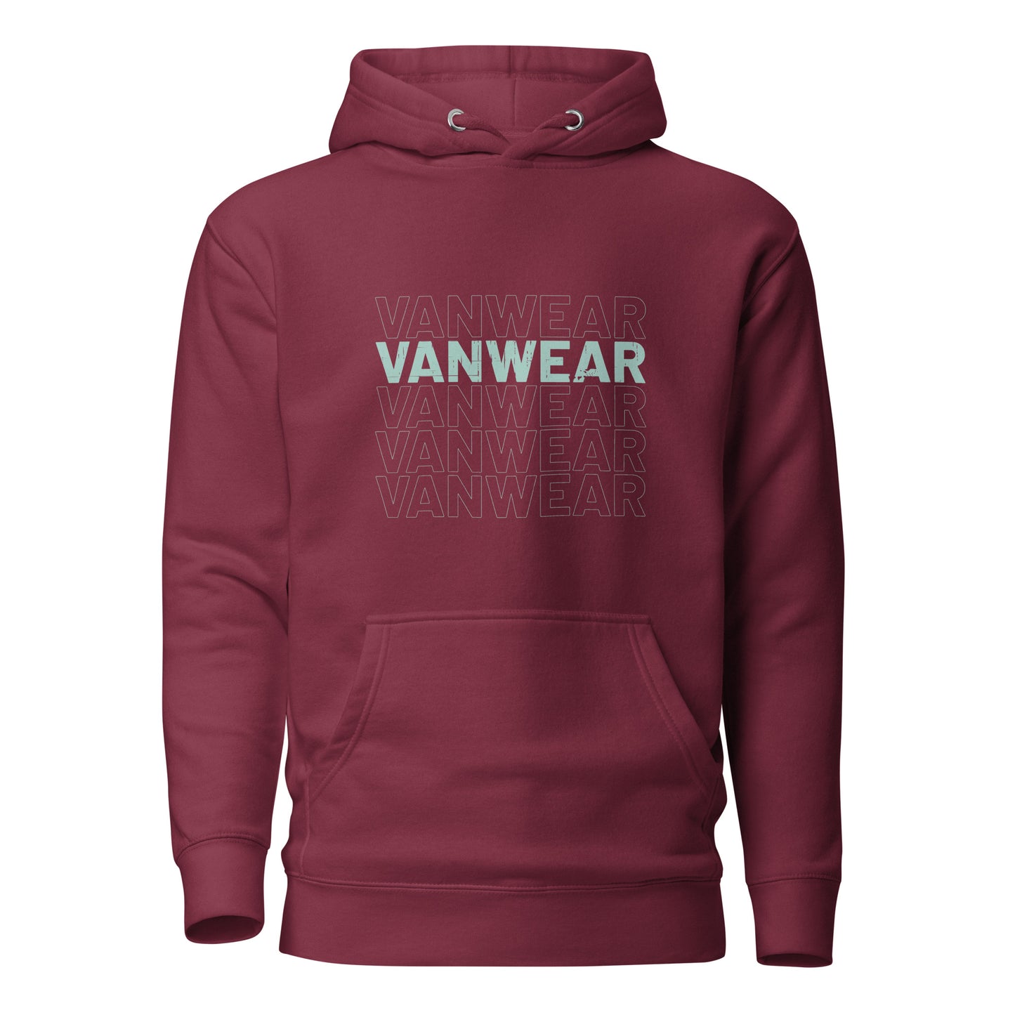 Vanwear Authentic Campervan UnisexHoodie - 5 Lines