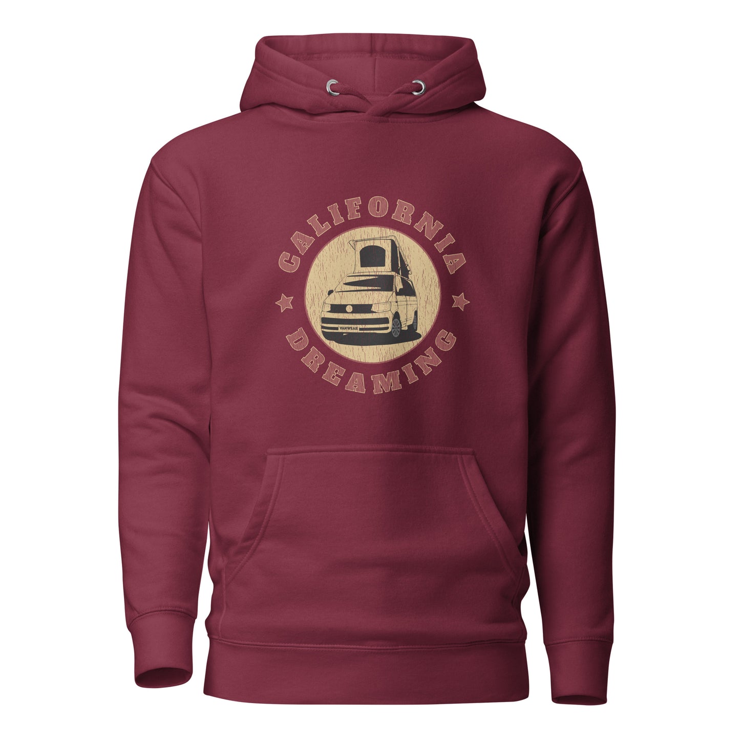 Vanwear Unisex California Dreaming VW T5 T6 Campervan Hoodie