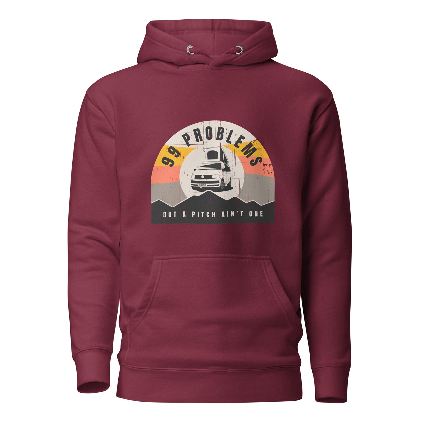Vanwear 99 Problems VW T5, T6 Hoodie - Pop Top