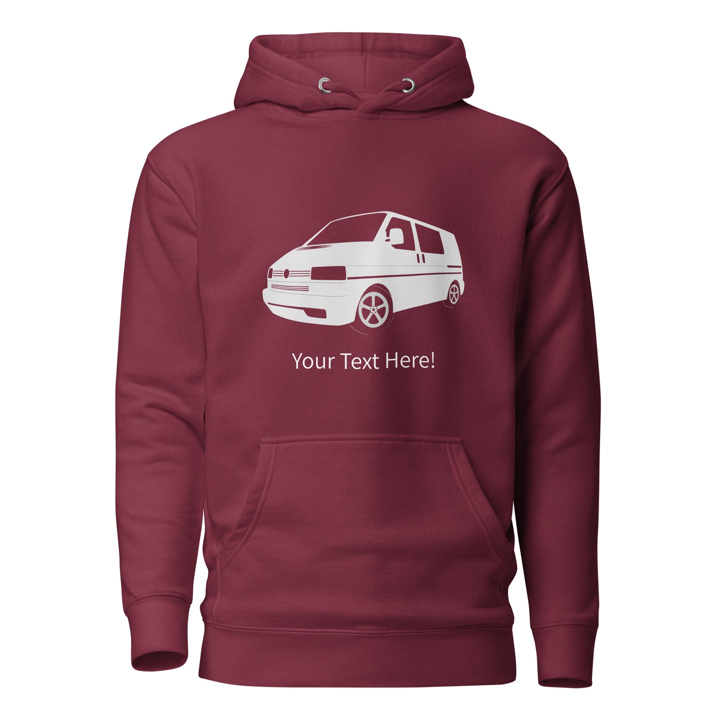 Vanwear Personalised Volkswagen T4 Campervan Hoodie