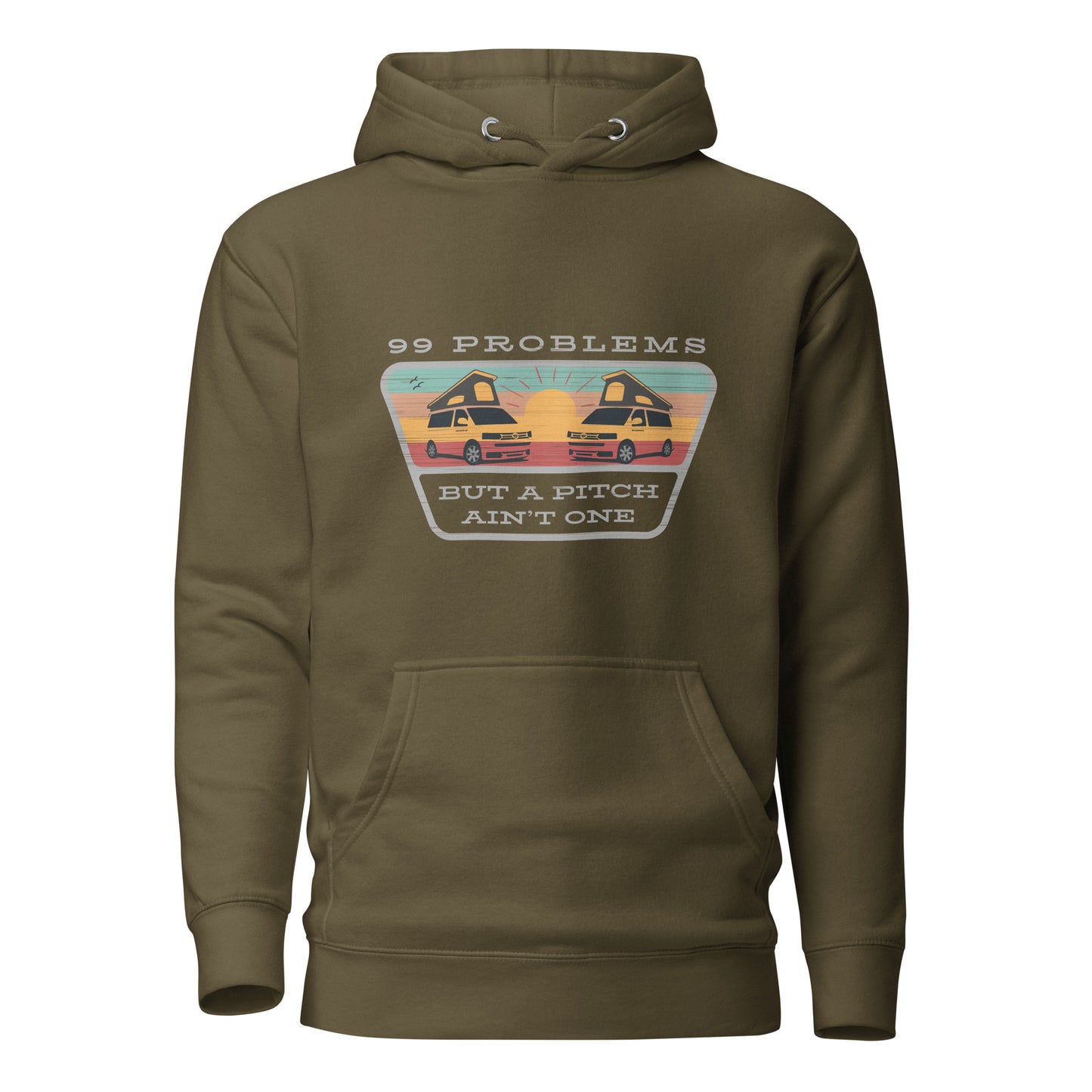Vanwear VW T5 T6 Campervan Hoodie - The Twins