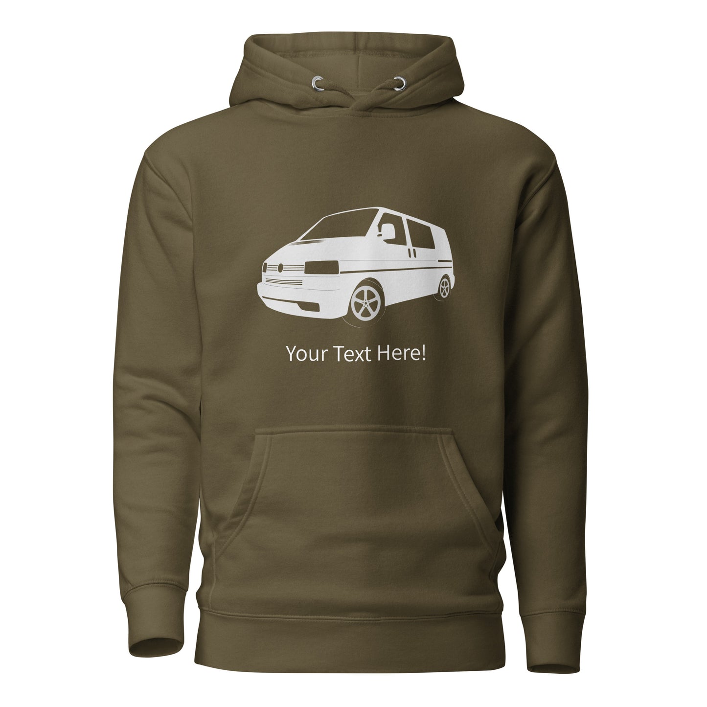 Vanwear Personalised Volkswagen T4 Campervan Hoodie