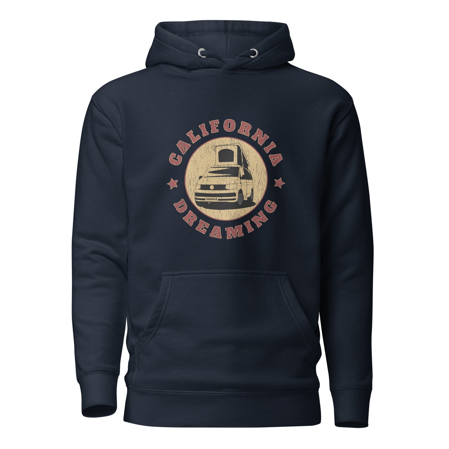 Vanwear Unisex California Dreaming VW T5 T6 Campervan Hoodie