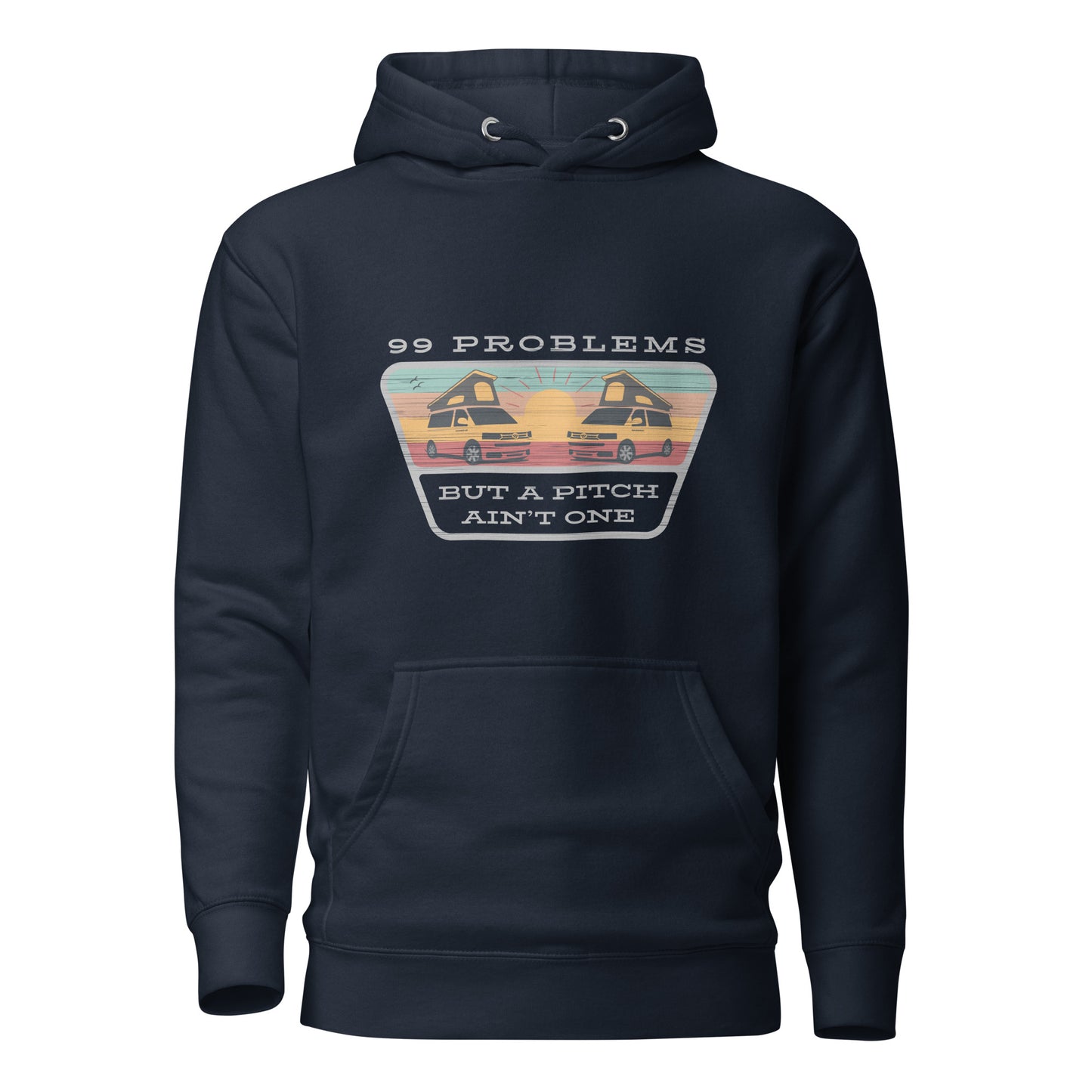 Vanwear VW T5 T6 Campervan Hoodie - The Twins