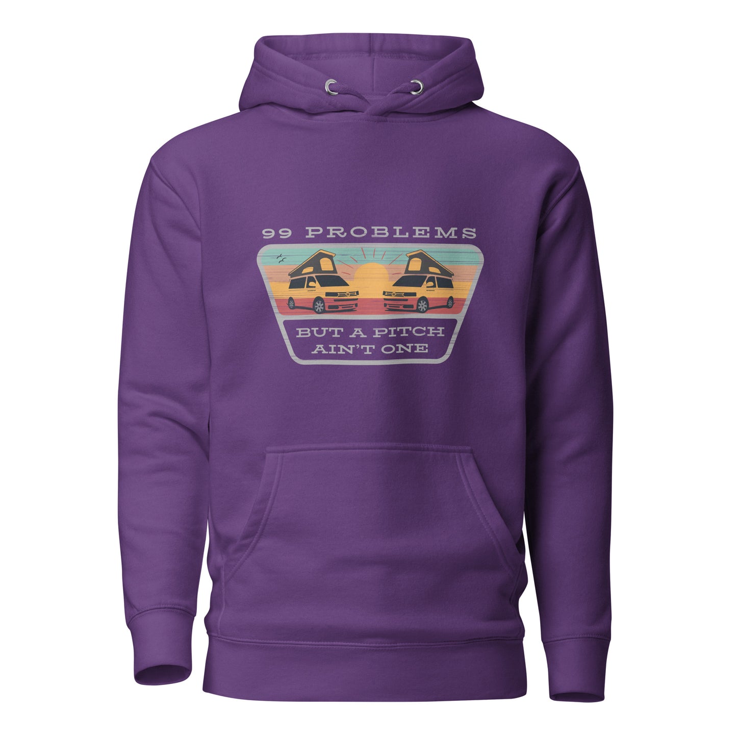 Vanwear VW T5 T6 Campervan Hoodie - The Twins