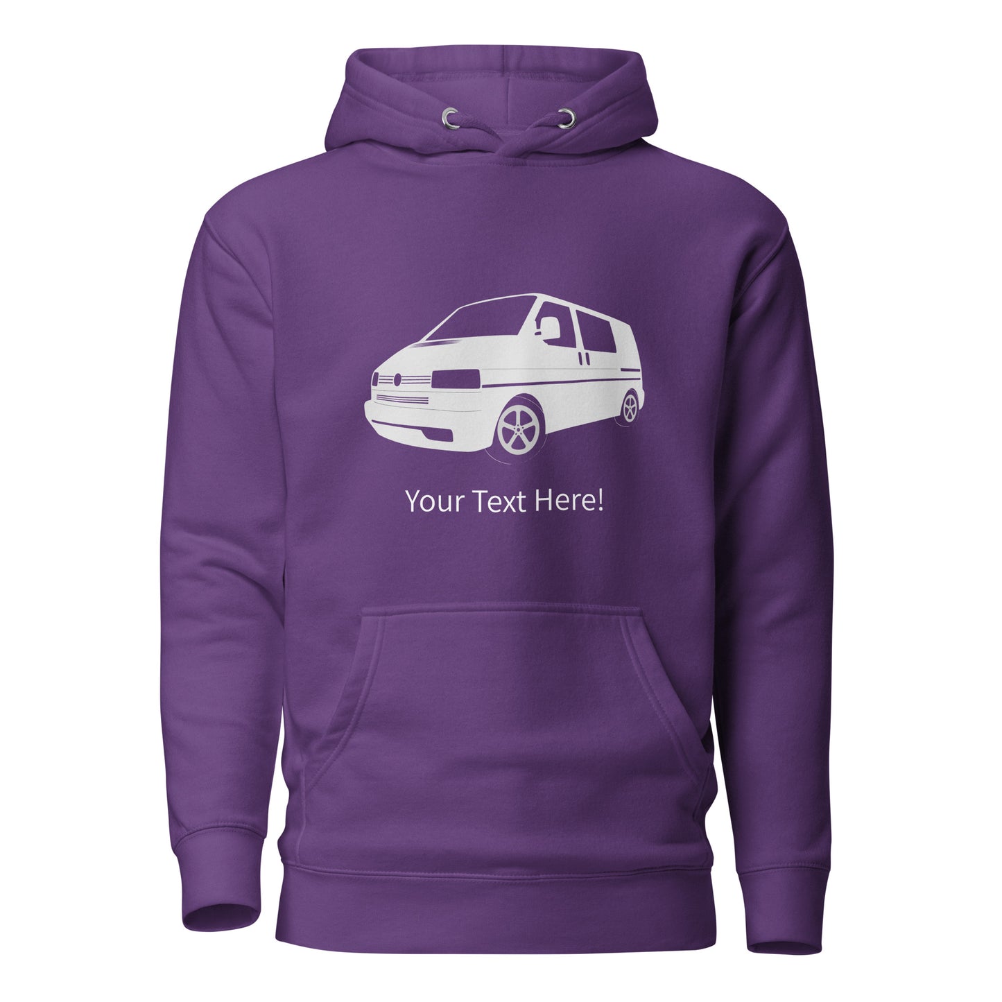 Vanwear Personalised Volkswagen T4 Campervan Hoodie