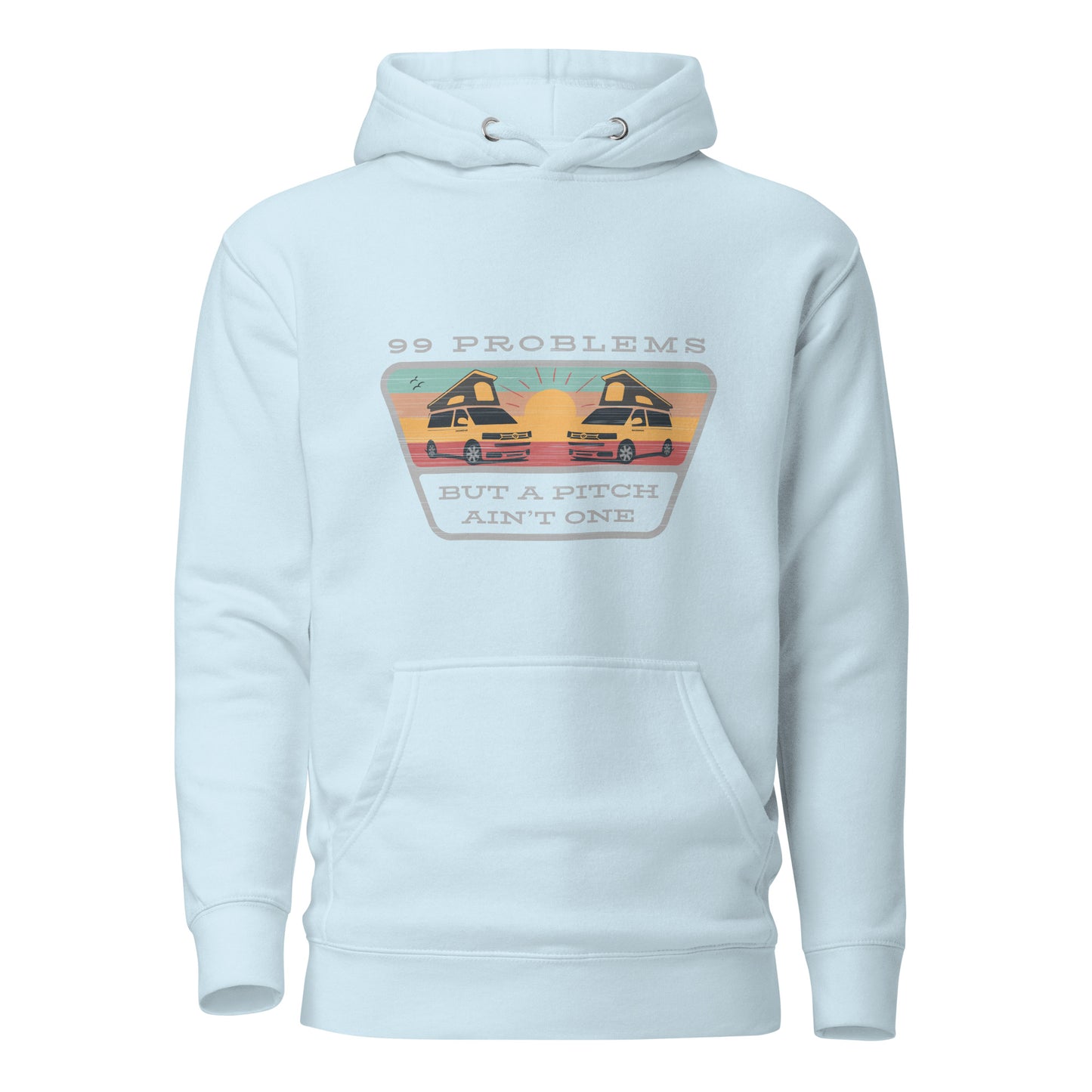 Vanwear VW T5 T6 Campervan Hoodie - The Twins