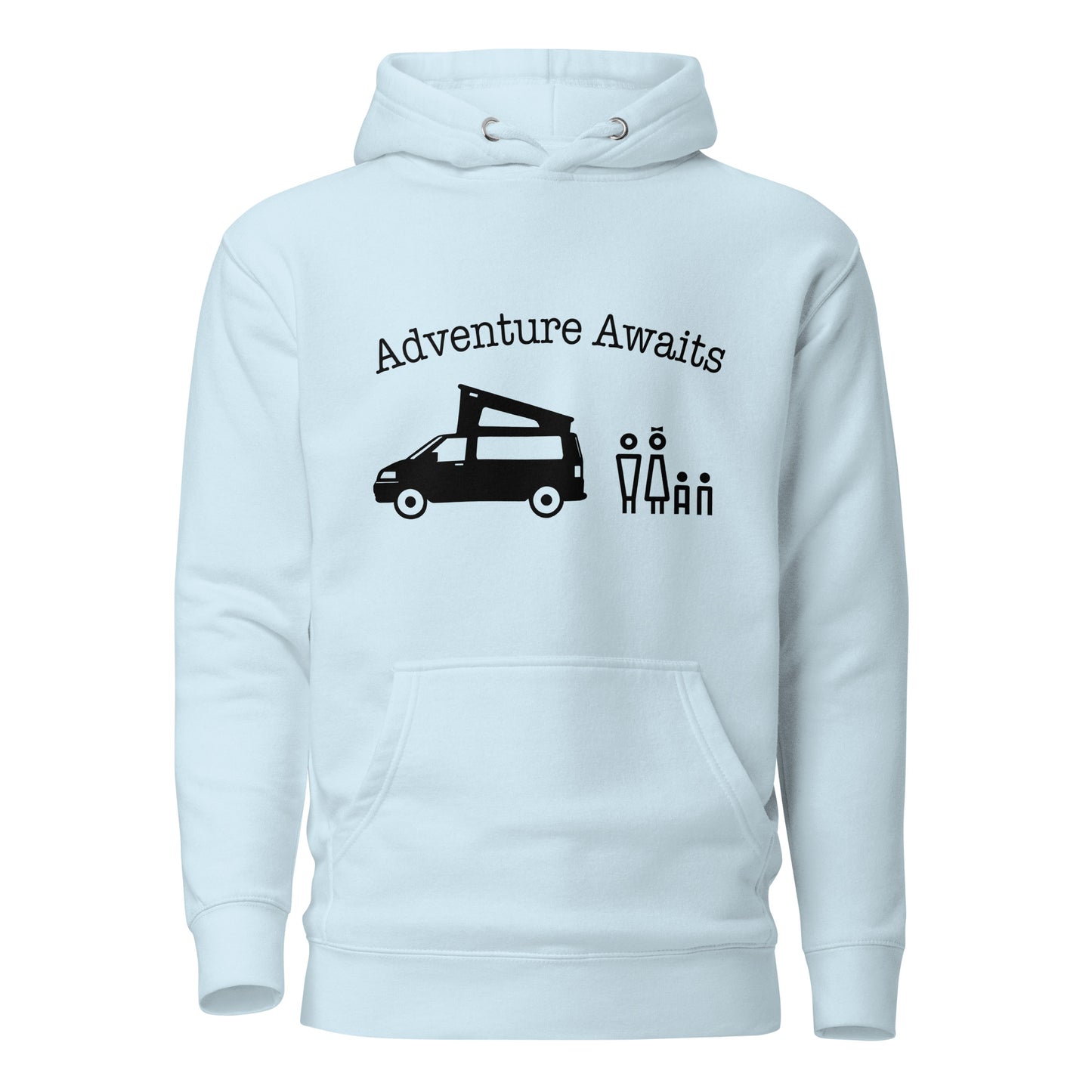 Vanwear T5, T6 VW Campervan Hoodie - Family Vibes
