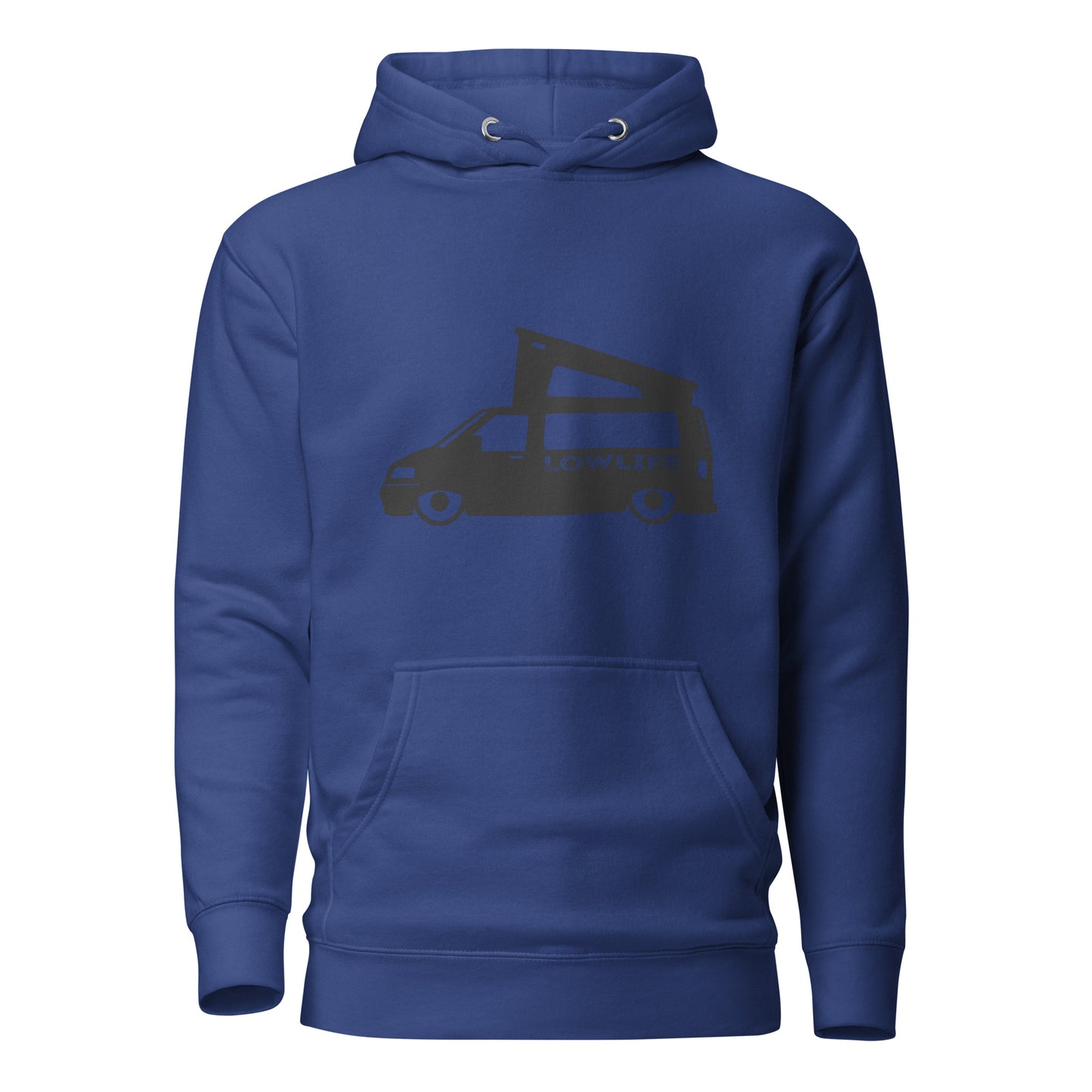 Vanwear Lowered Volkswagen VW T5 Campervan Hoodie - Low Life