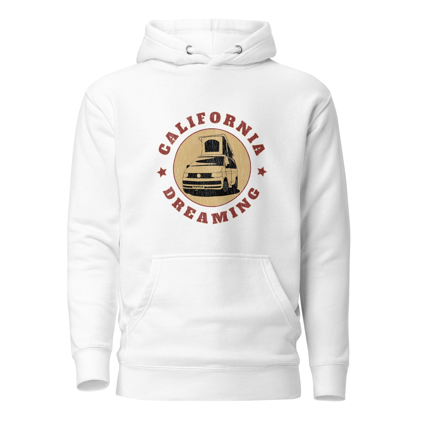 Vanwear Unisex California Dreaming VW T5 T6 Campervan Hoodie