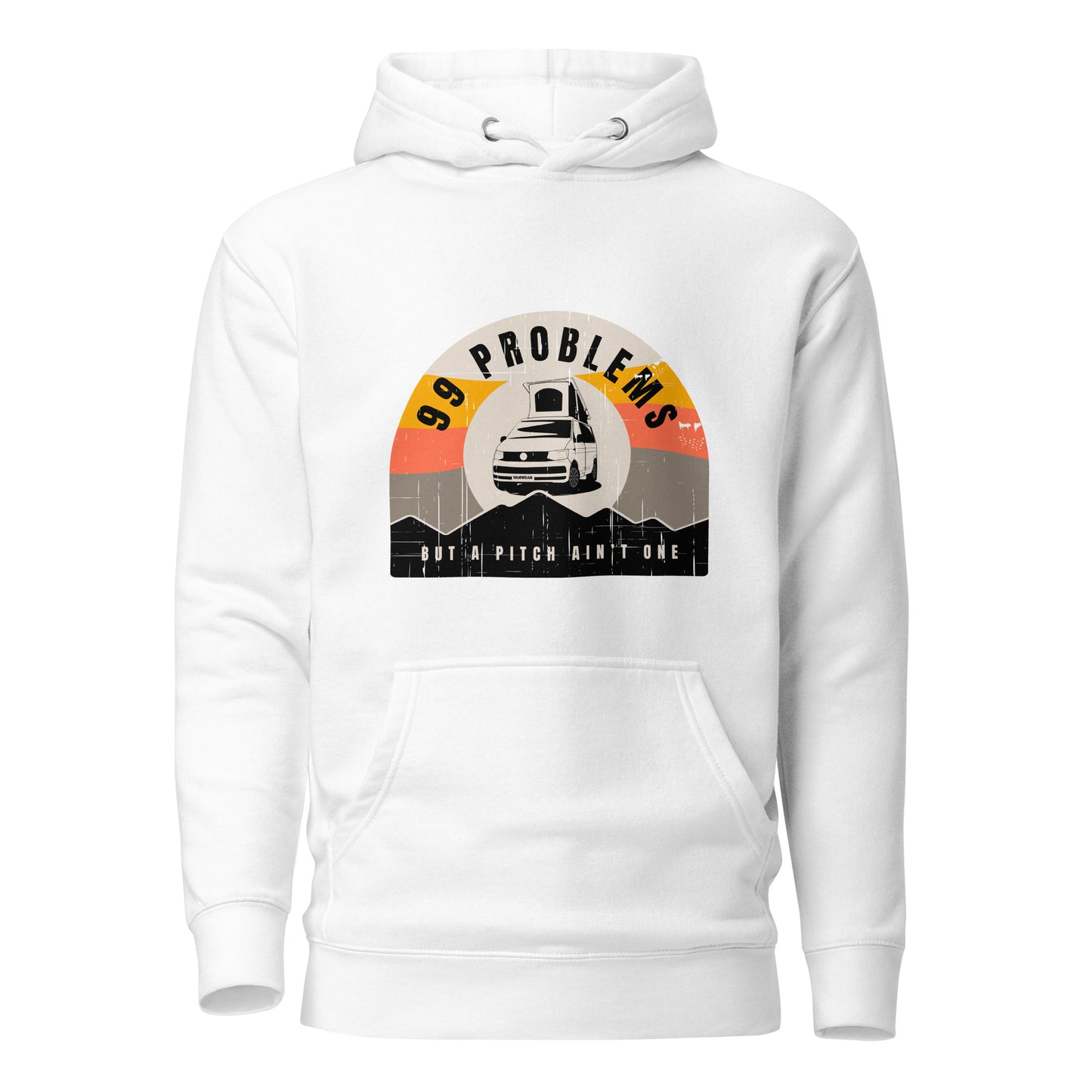 Vanwear 99 Problems VW T5, T6 Hoodie - Pop Top