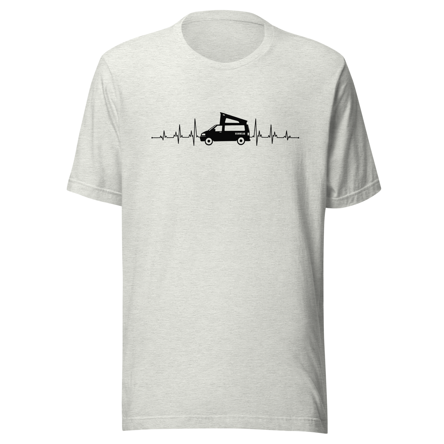 Vanwear VW T5 T6 Heartbeat Unisex Campervan T-Shirt