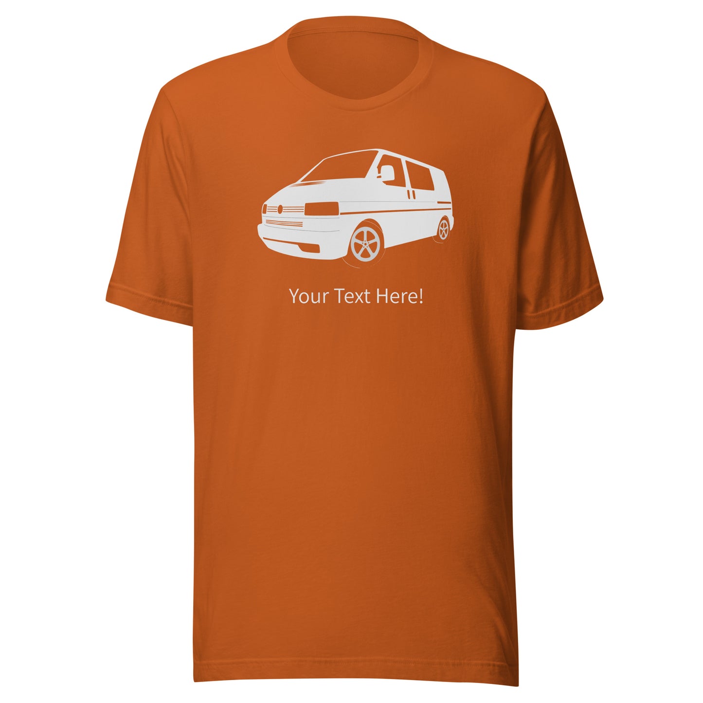 Vanwear Personalised Volkswagen VW T4 Campervan T-Shirt