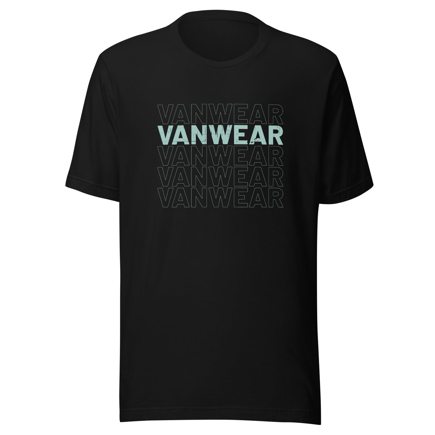 Vanwear Authentic Campervan Unisex T-Shirt - 5 Lines