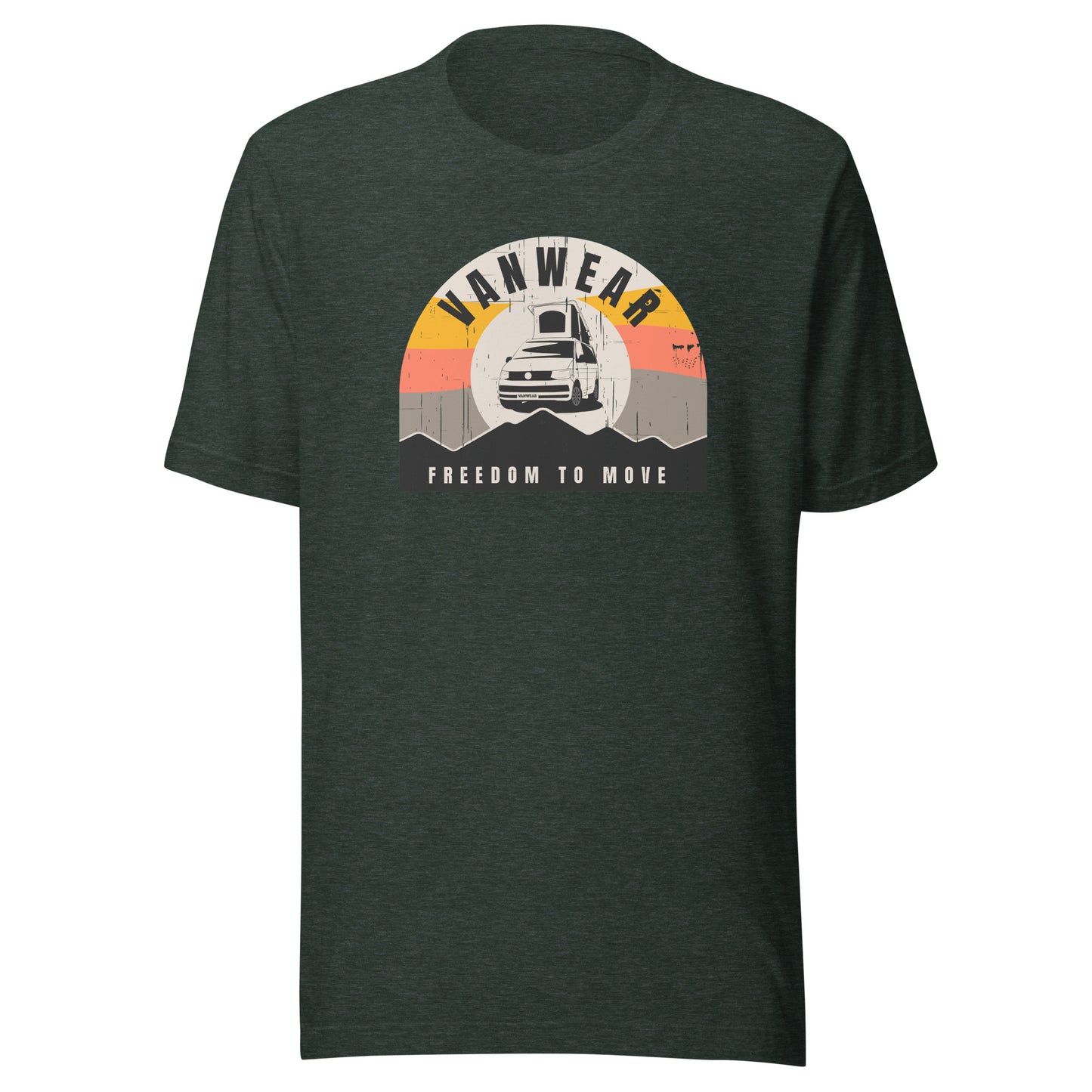 Vanwear T5 T6 Campervan Unisex T-Shirt - Explorer Ridge