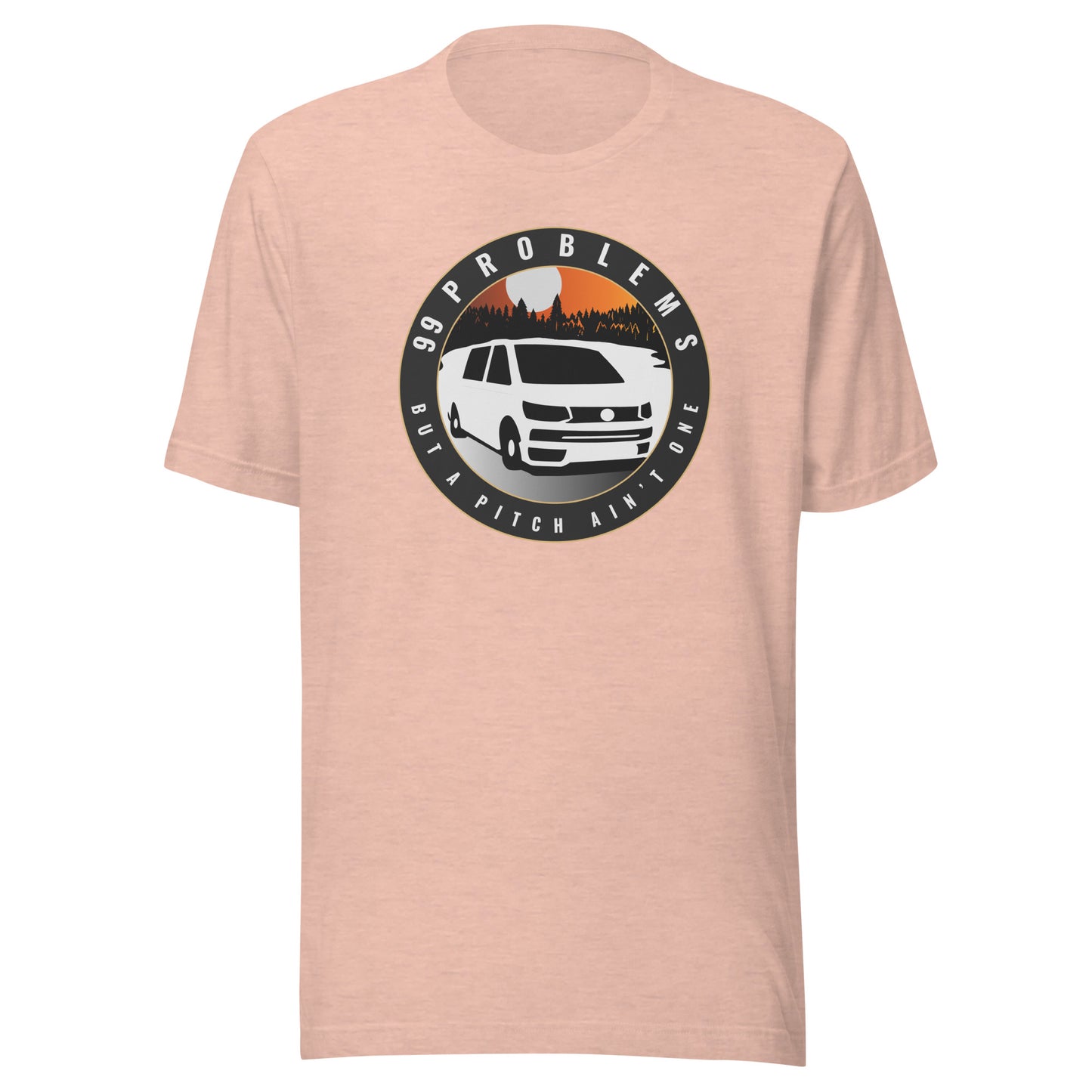 Vanwear VW T5 99 Problems Campervan Unisex T-Shirt - Lakeside