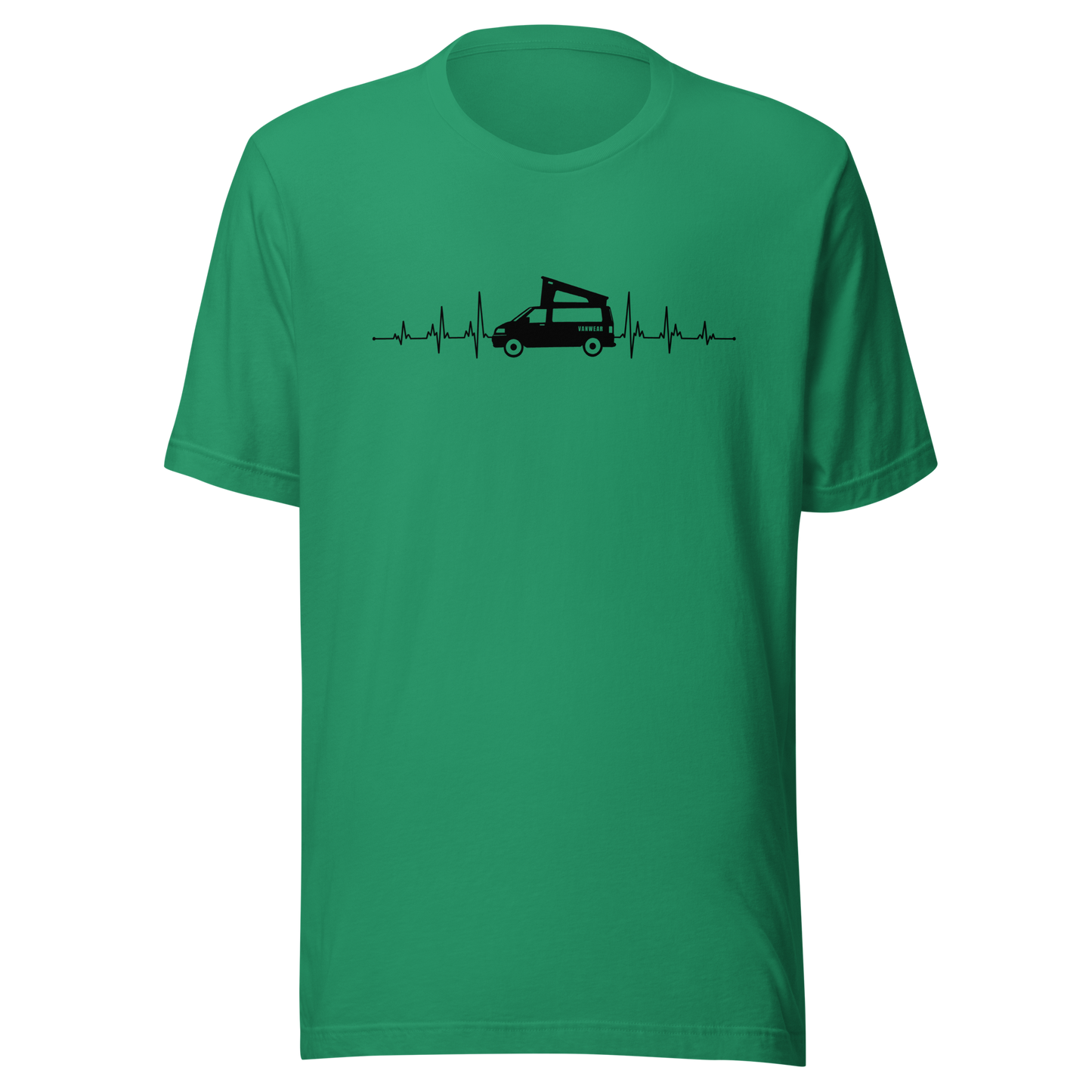 Vanwear VW T5 T6 Heartbeat Unisex Campervan T-Shirt