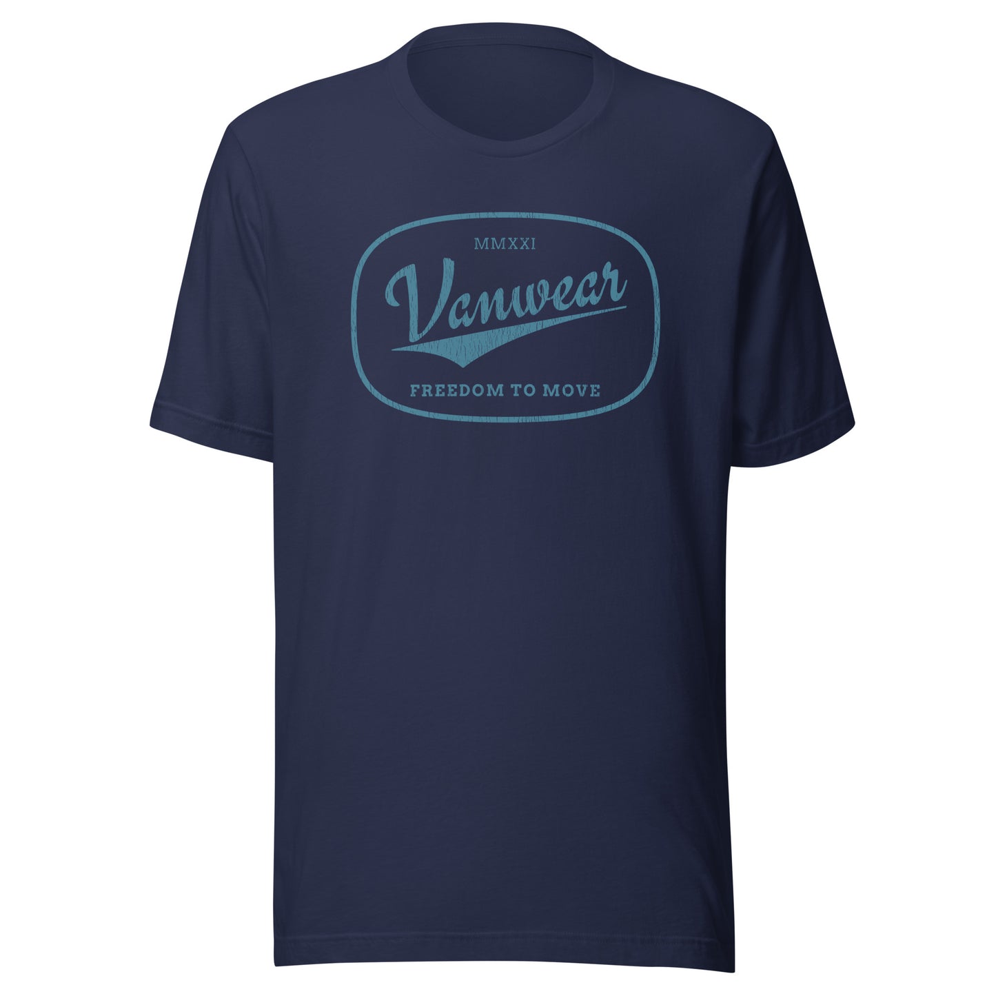 Vanwear Authentic Retro Style Unisex Campervan T-Shirt