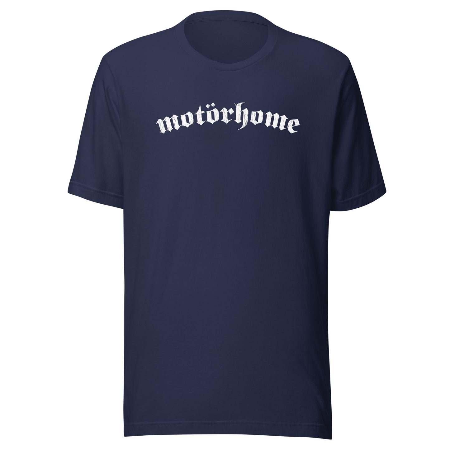 Vanwear Mötorhome Unisex T-Shirt - White Writing