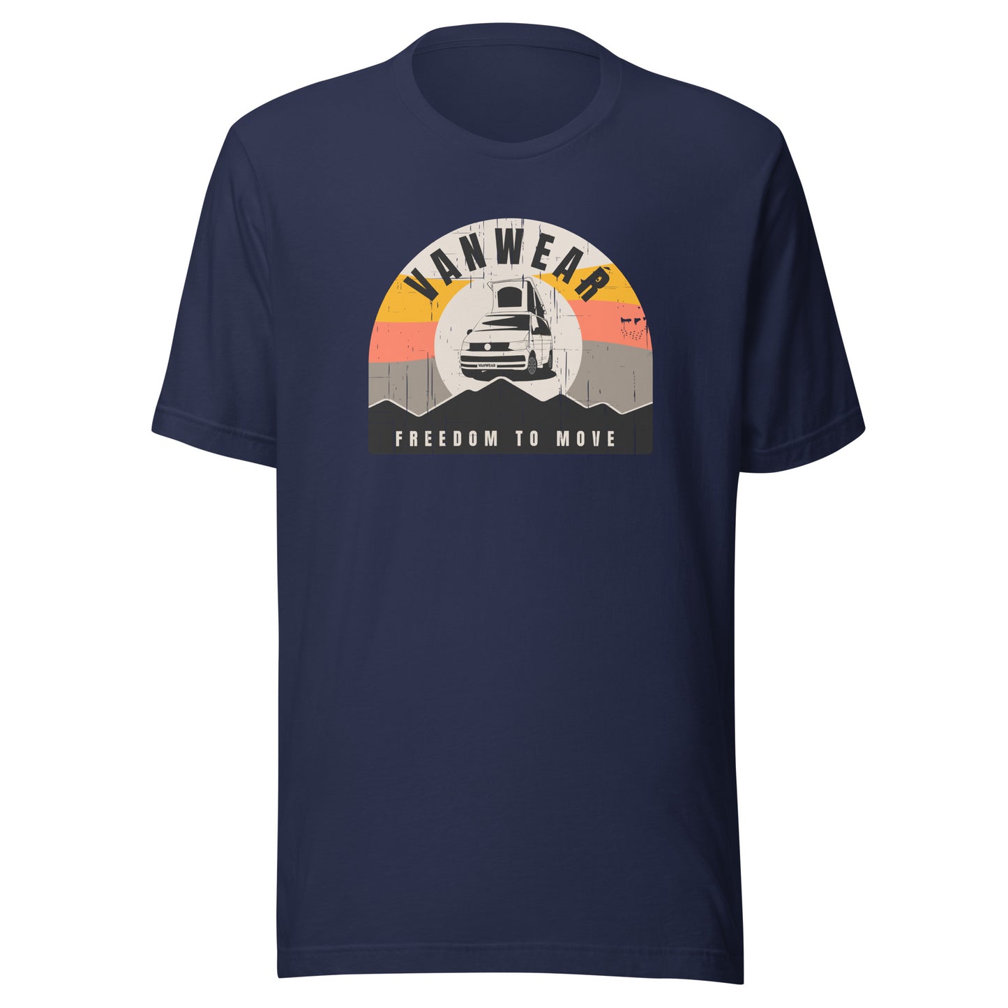 Vanwear T5 T6 Campervan Unisex T-Shirt - Explorer Ridge