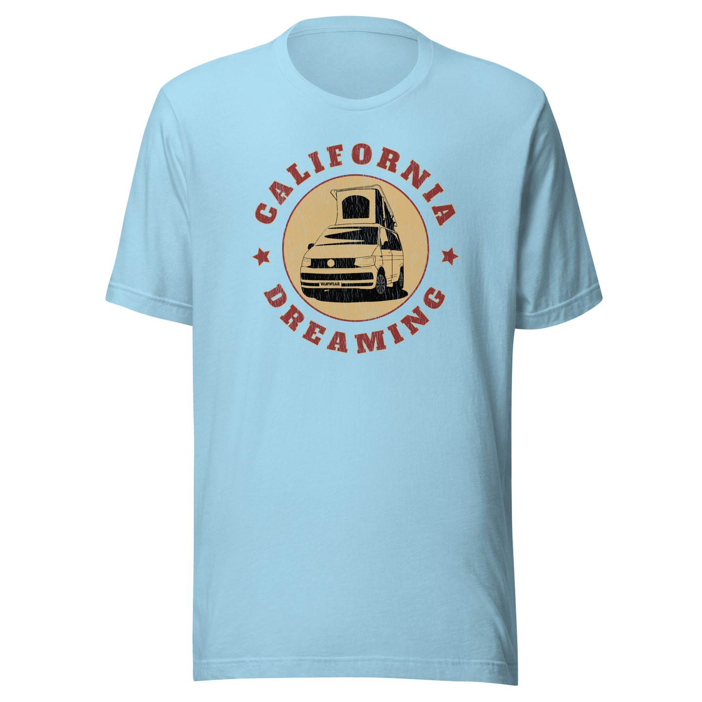 Vanwear Unisex California Dreaming VW T5 T6 Campervan T-Shirt