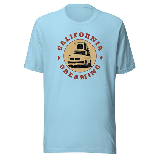 Vanwear Unisex California Dreaming VW T5 T6 Campervan T-Shirt