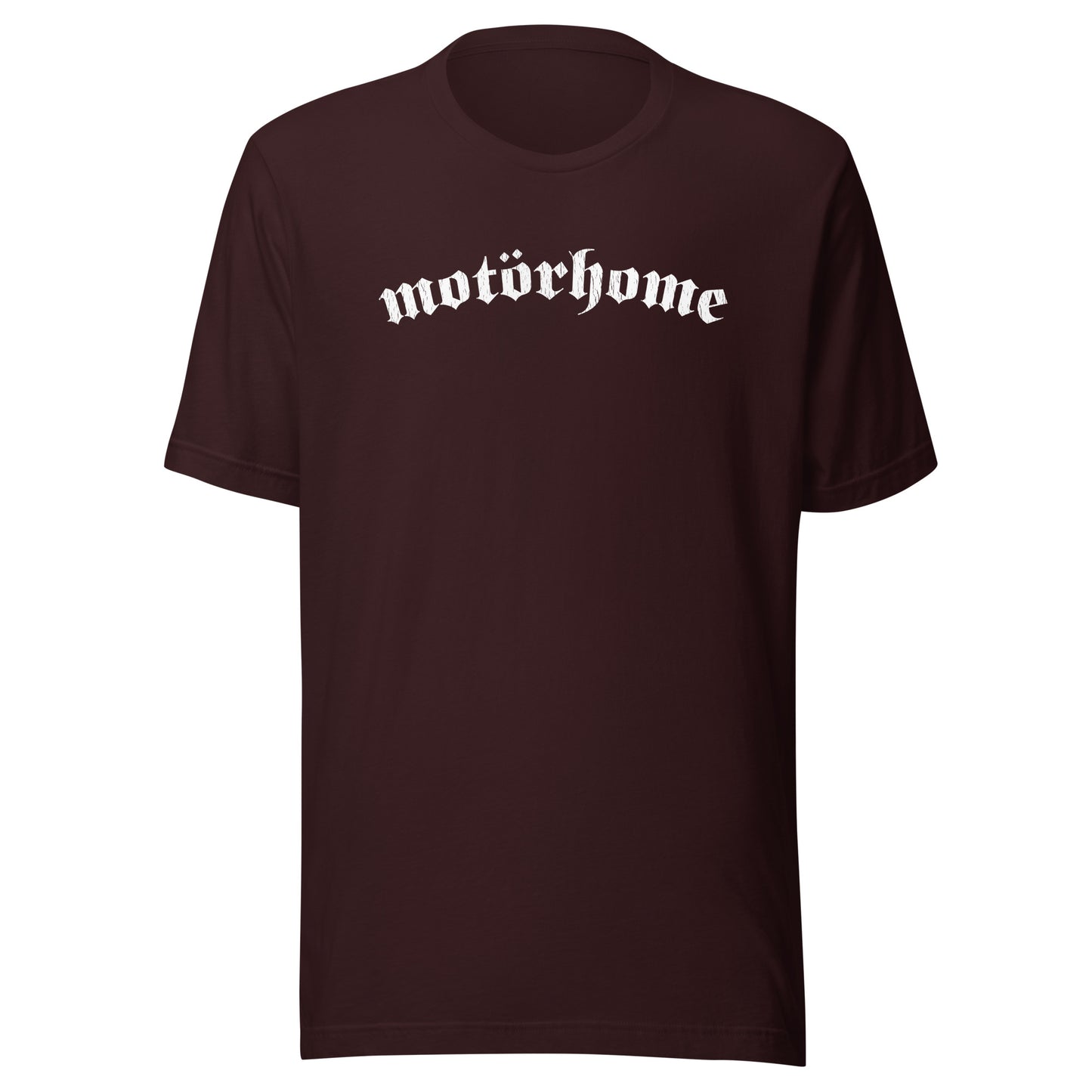 Vanwear Mötorhome Unisex T-Shirt - White Writing