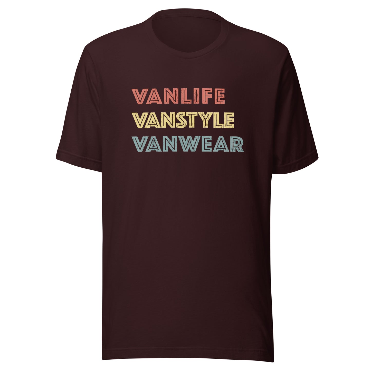 Vanwear Vanlife Unisex Campervan Unisex T-Shirt - Vanstyle!