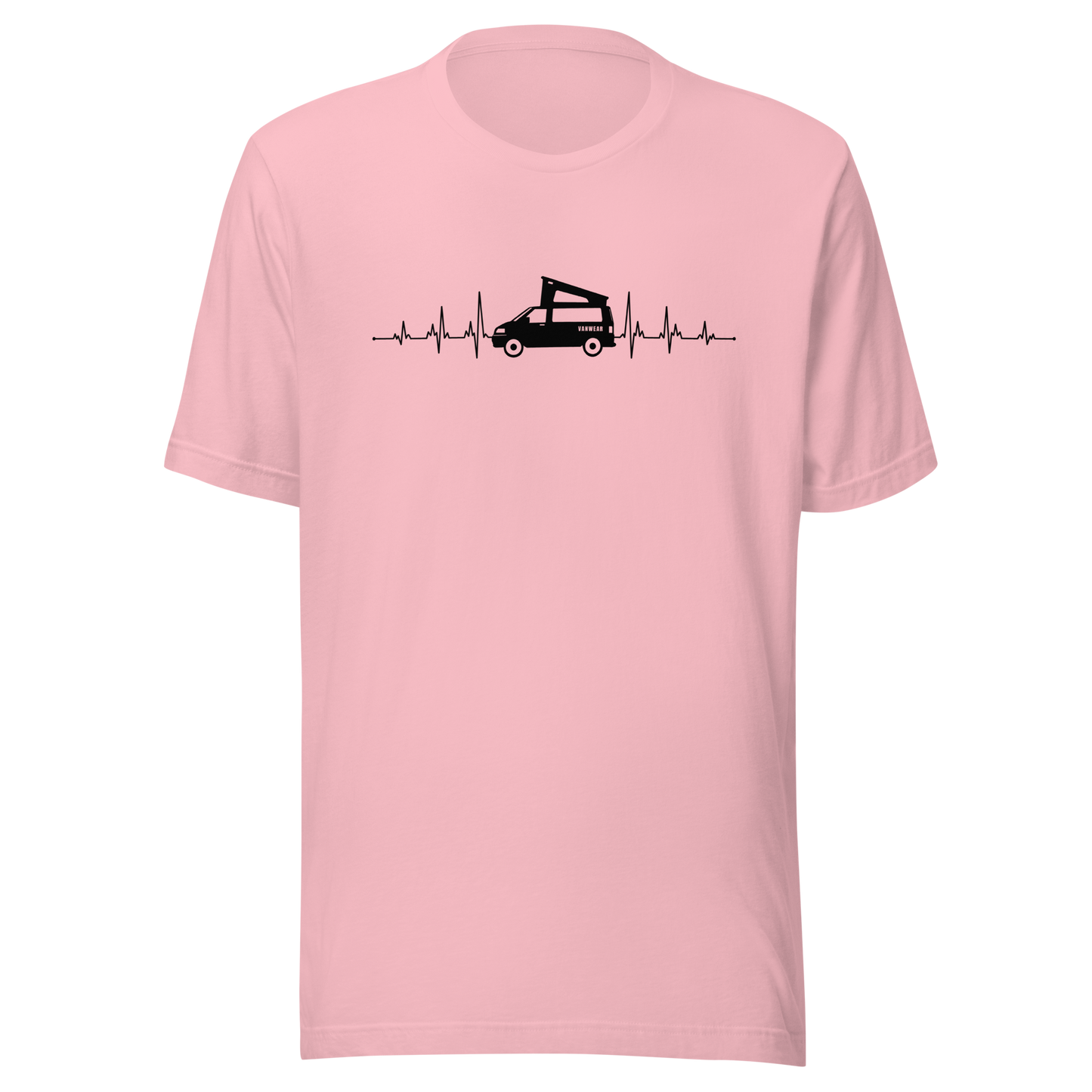 Vanwear VW T5 T6 Heartbeat Unisex Campervan T-Shirt
