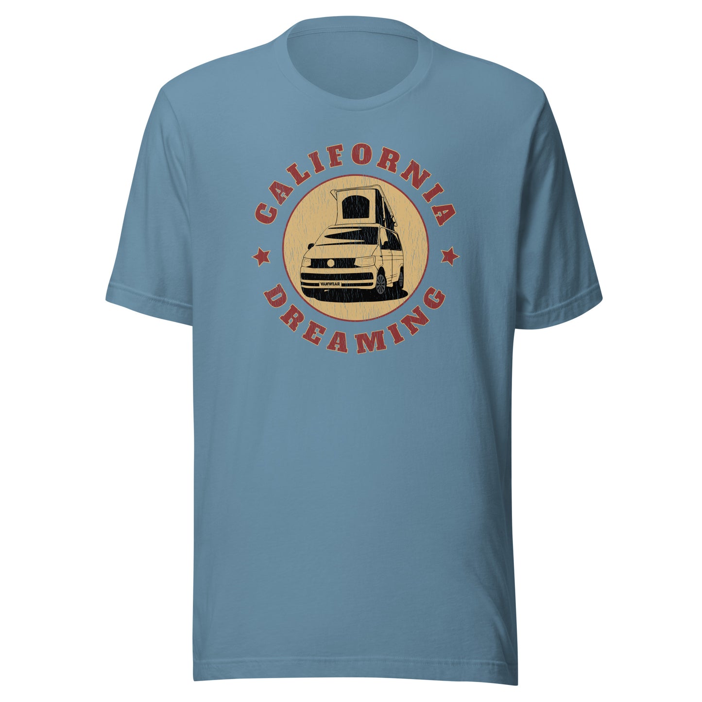 Vanwear Unisex California Dreaming VW T5 T6 Campervan T-Shirt