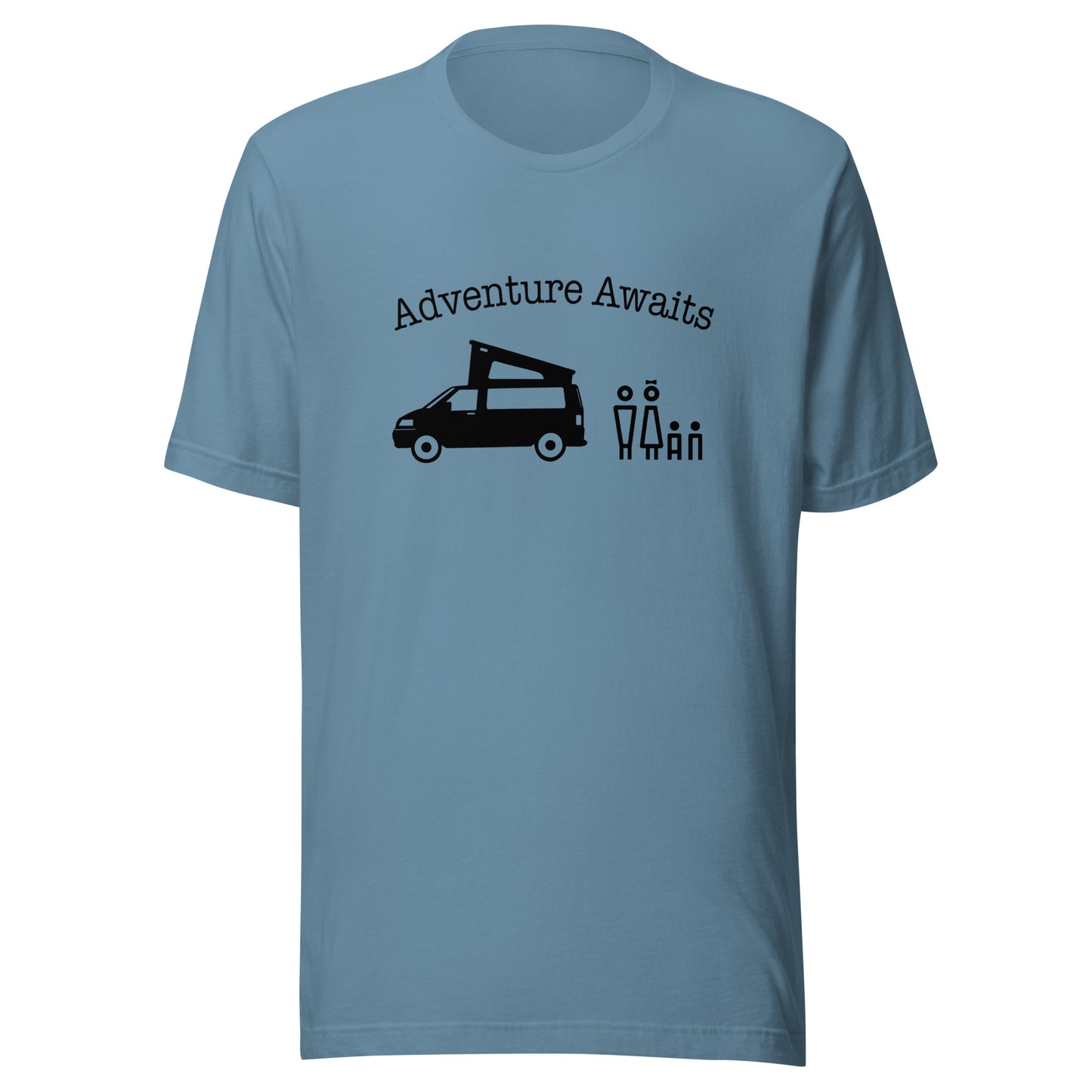 Vanwear T5, T6 VW Campervan T-Shirt - Family Vibes