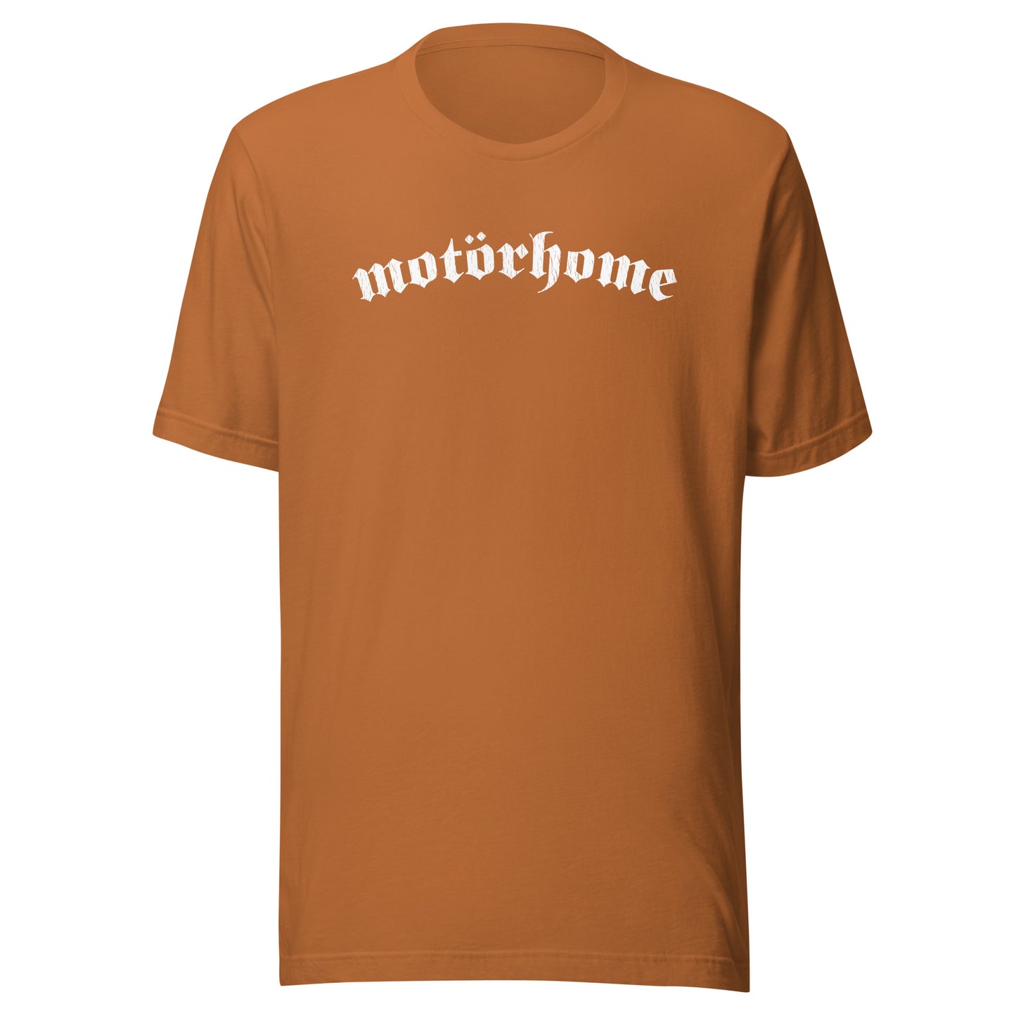 Vanwear Mötorhome Unisex T-Shirt - White Writing