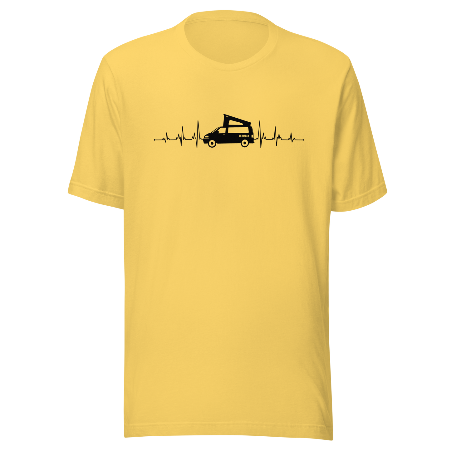 Vanwear VW T5 T6 Heartbeat Unisex Campervan T-Shirt