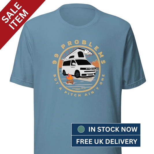 [XL] Vanwear VW T5 Pop Top Campervan T-Shirt - (FREE Next Day Despatch)