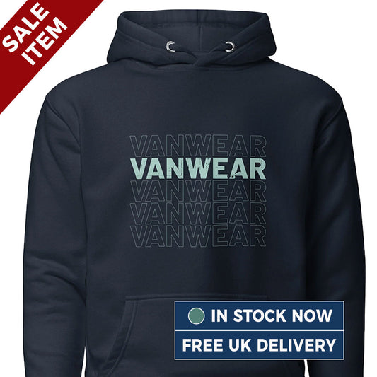 [Large] Vanwear Authentic Campervan / Van Life Hoodie - (FREE 24hr Despatch)