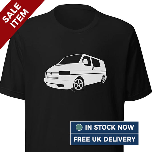 [MEDIUM] Vanwear Volkswagen VW T4 Campervan T-Shirt - (FREE Next Day Despatch)