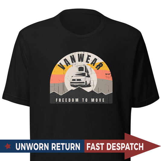 [XL] Vanwear T5 T6 Campervan Unisex T-Shirt - Explorer Ridge - Unworn Return (FREE 24hr despatch)