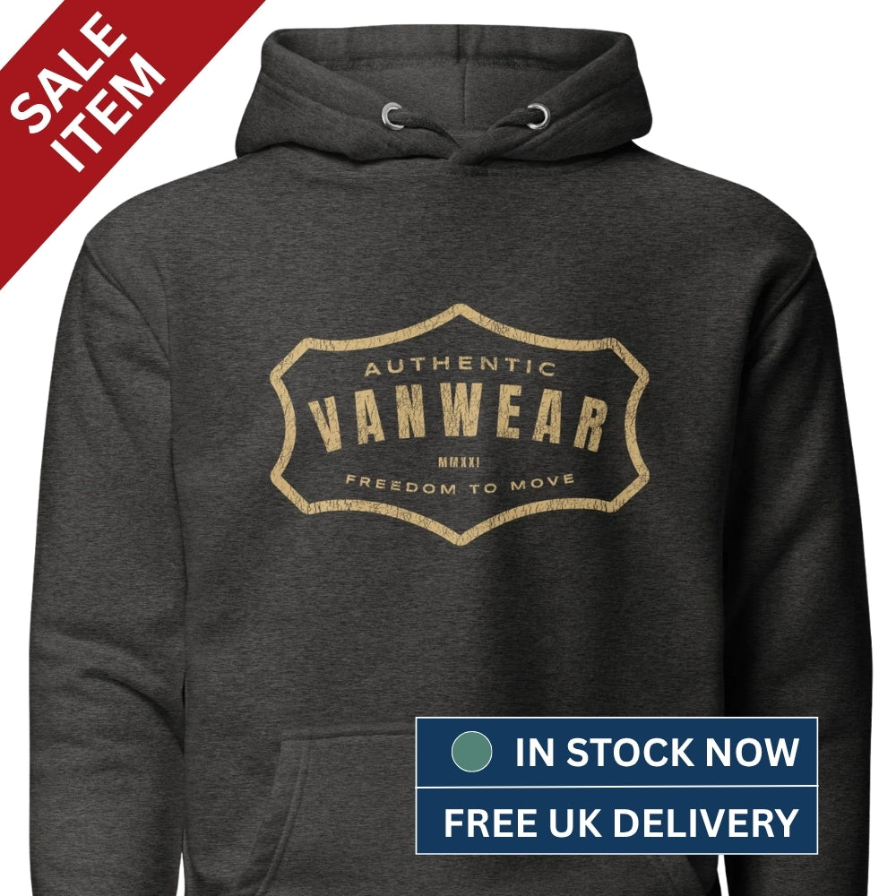 [XL] Vanwear Retro-Style Authentic Hoodie - (FREE Next Day Despatch)