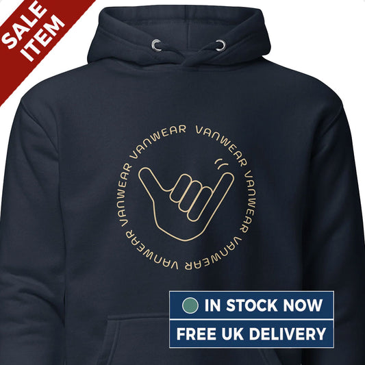 [EXTRA LARGE] Vanwear VW Wave Hoodie - (FREE Next Day Despatch)