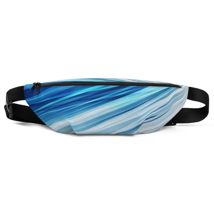 Vanwear Unisex Sling Bag - Sky Streak Blue