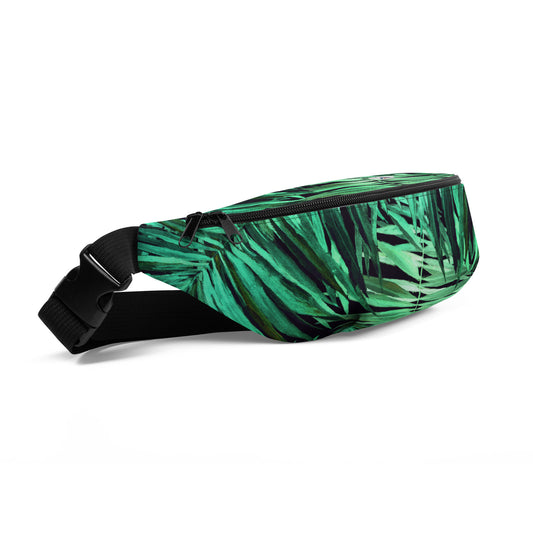 Vanwear Unisex Sling Bag - Palm Leaves