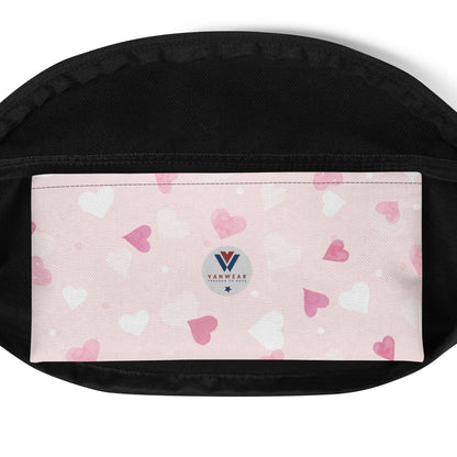 Vanwear Unisex Sling Bag - Pink Passion